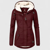 Lourdes | Chaqueta de invierno impermeable con capucha