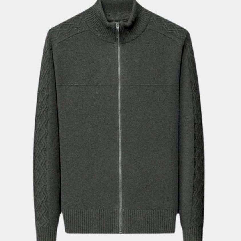 Magnus™ | Sudadera de Cachemira con Cremallera