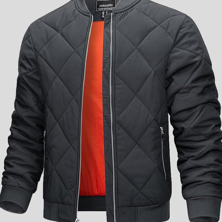 Morten™ | Chaqueta bomber elegante de ante