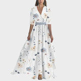 Helena™ | Maxivestido con deslumbrante estampado floral