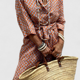 Sherlyn Vestido Camisero de Rayas con Estilo Atemporal