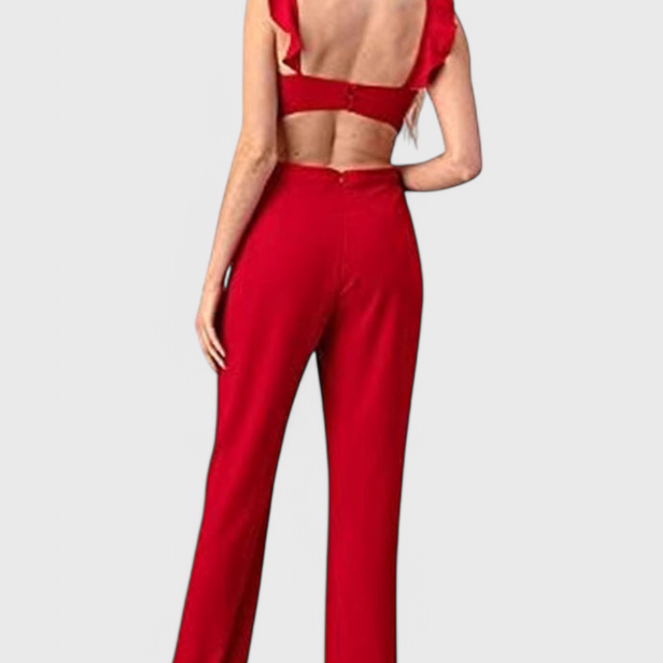 Chantal Mono con Corte y Volantes