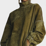 Carlota™ | Vestido de ante con flecos