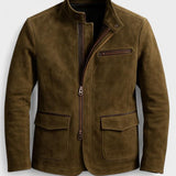 Oliver™ |Chaqueta de piel sintética premium