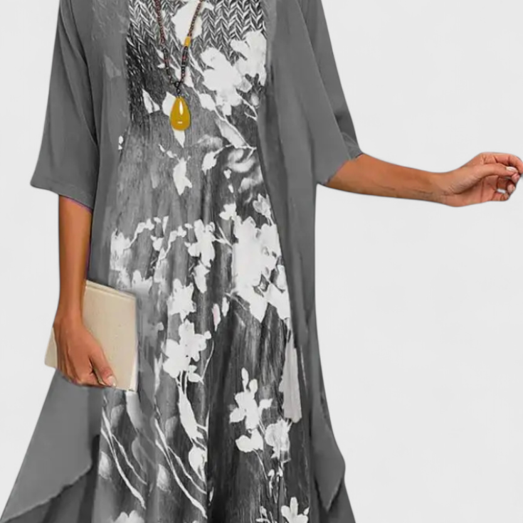 Venezia Vestido Floral Elegante