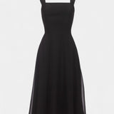 Mary Vestido Midi A-Line Sin Mangas