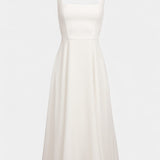 Mary Vestido Midi A-Line Sin Mangas