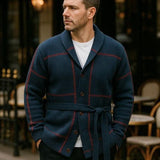 Rom™ | Chaqueta de punto con cinturón