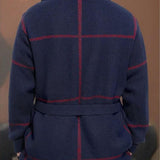 Rom™ | Chaqueta de punto con cinturón