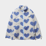 Dianne™ | Chaqueta reversible con estampado de corazones y diseño cómodo