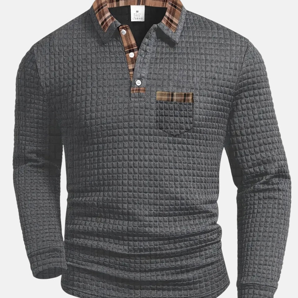 BEEKMAN | POLO CON DISEÑO DE CUADROS