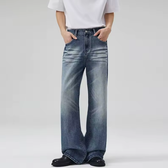 Jeans de pierna ancha