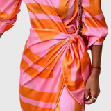 Elodie Vestido Envolvente Impreso