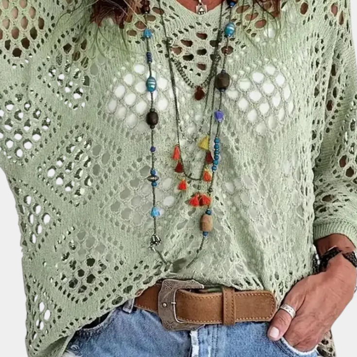 Blusa de Encaje Fern