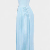 Seraphina Vestido Bustier Plisado Sin Tirantes