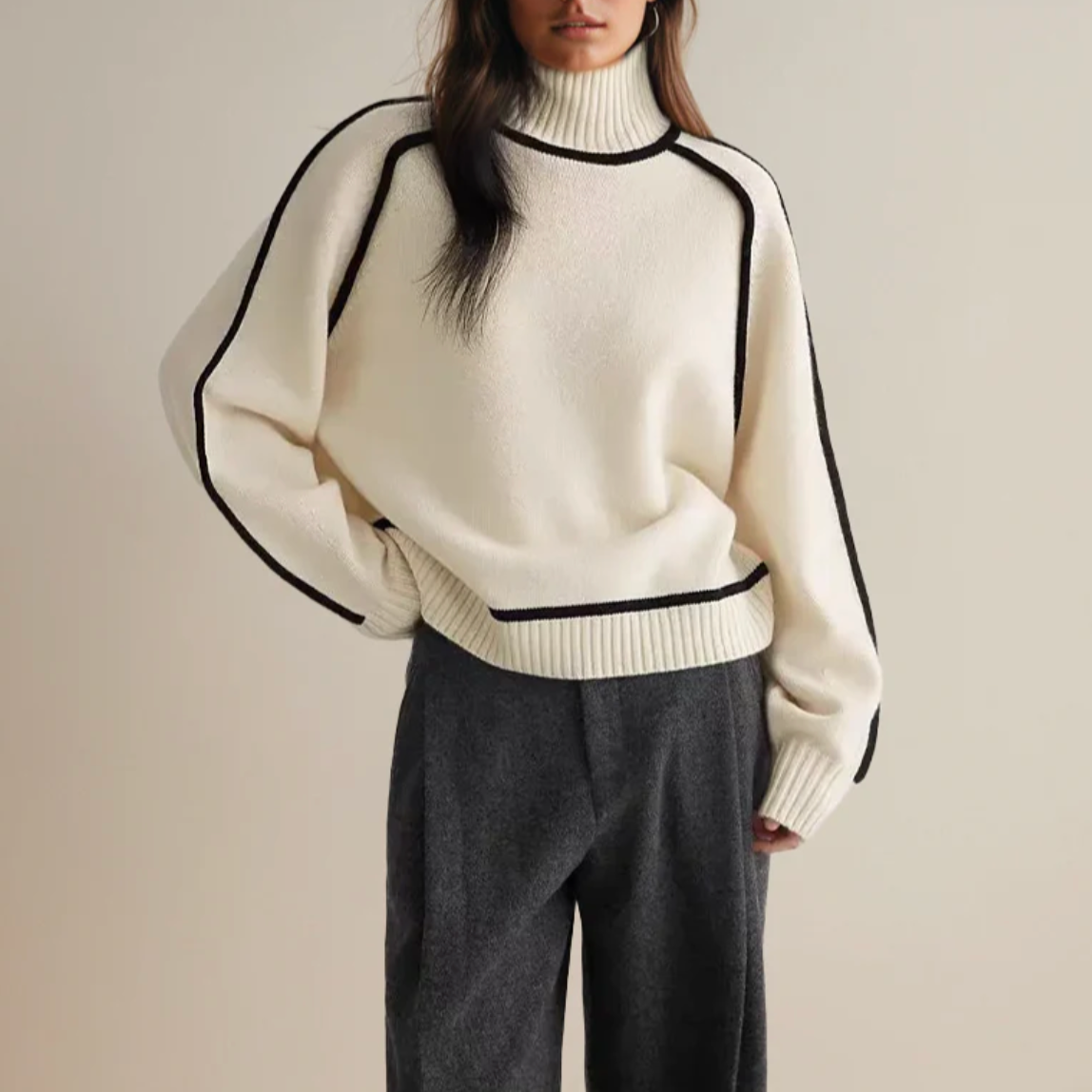 Ana | Suéter de Cuello Alto Esencial