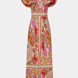 Suzanne Vestido Maxi Floral Vibrante