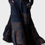 Marina™ | Vestido maxi de ante con cinturón