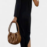 Maddie Vestido Midi Elegante de Un Hombro