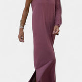 Maddie Vestido Midi Elegante de Un Hombro