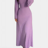 Livia Vestido de Punto con Cintura