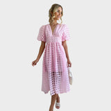 Julia™ | Vestido de Encaje con Mangas Acampanadas