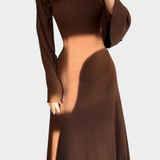 Livia Vestido de Punto con Cintura