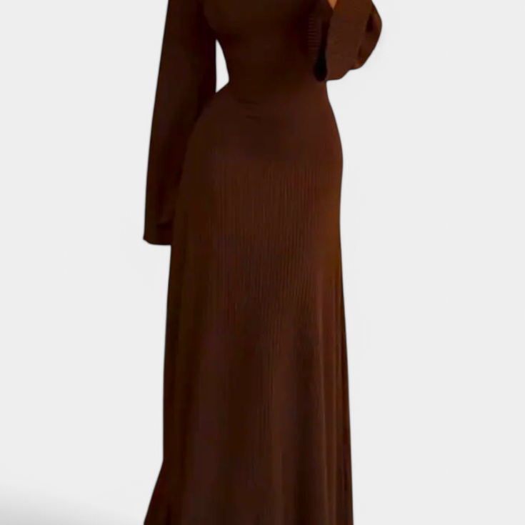 Livia Vestido de Punto con Cintura