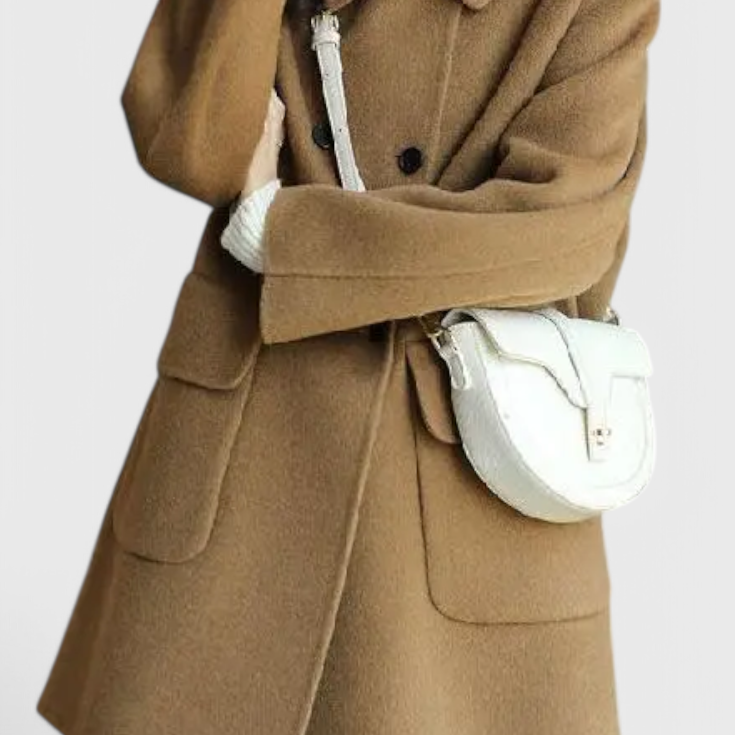 Camille | Abrigo de Lana Clásico de Doble Botonadura