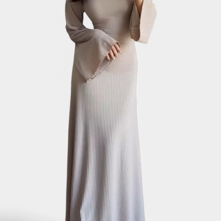 Livia Vestido de Punto con Cintura