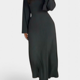 Livia Vestido de Punto con Cintura