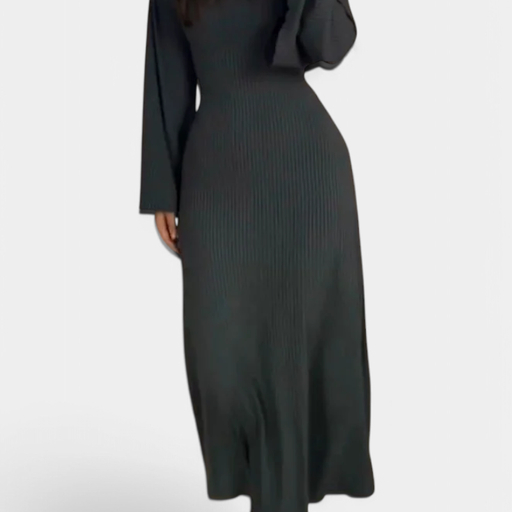 Livia Vestido de Punto con Cintura