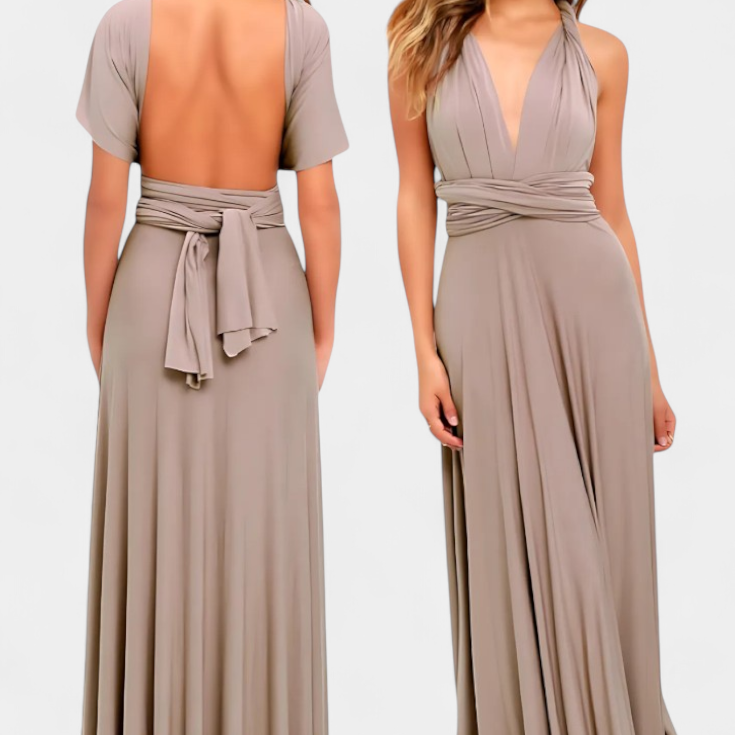 Josephine Vestido Envolvente Elegante y Ajustable