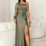 Melyssa Elegante Maxi Vestido de Noche