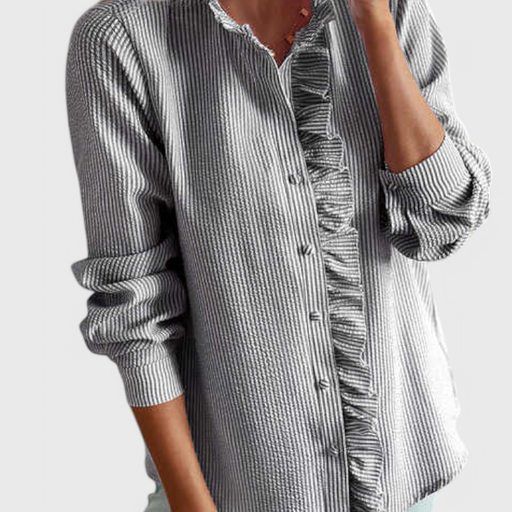 Lily Blusa de Declaración Rebelde