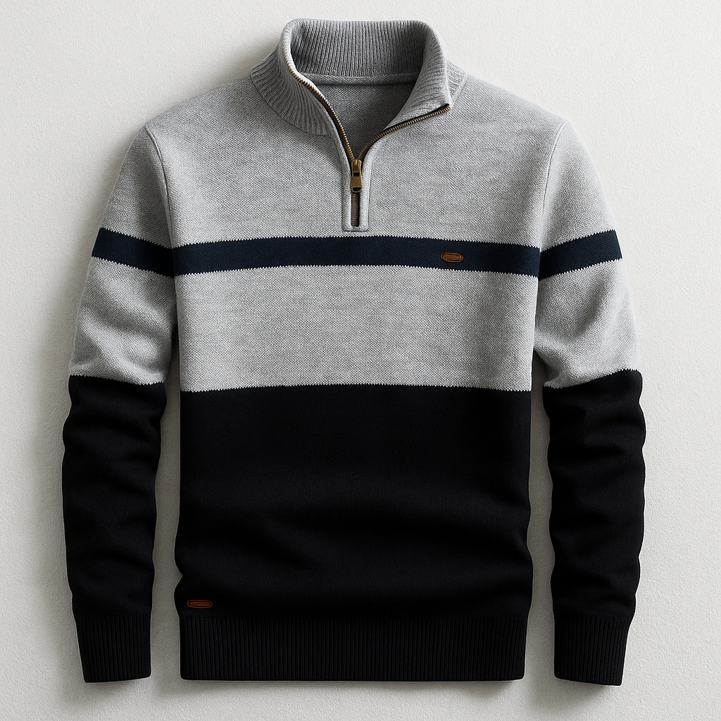 Sudadera Elston Heritage con Cremallera de Cuarto