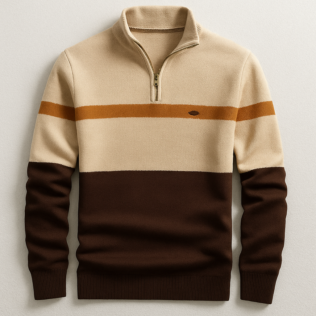 Sudadera Elston Heritage con Cremallera de Cuarto