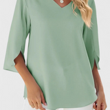 Tabitha Blusa Casual con Corte Suelto y Estilo Sofisticado