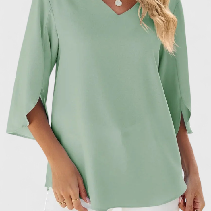 Tabitha Blusa Casual con Corte Suelto y Estilo Sofisticado