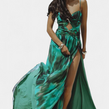 Ahria Conjunto de Baño con Falda Acampanada y Estampado Estrella de Mar