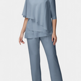 Dinah Conjunto de Dos Piezas con Silueta Femenina sin Esfuerzo