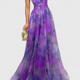 Ingrid Vestido Maxi Floral con Escote en V