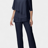 Dinah Conjunto de Dos Piezas con Silueta Femenina sin Esfuerzo