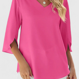 Tabitha Blusa Casual con Corte Suelto y Estilo Sofisticado