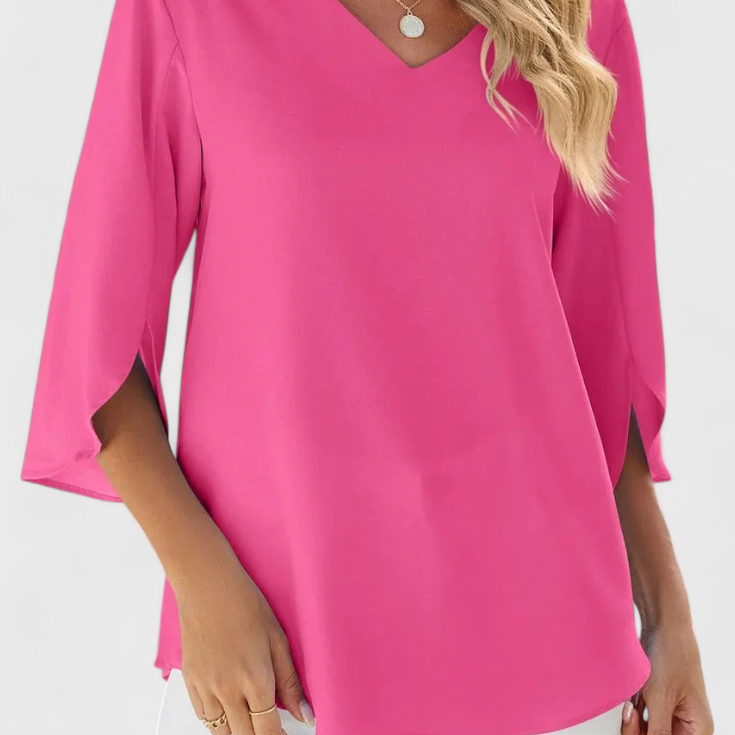 Tabitha Blusa Casual con Corte Suelto y Estilo Sofisticado