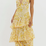 Faye Bloom Vestido Midi