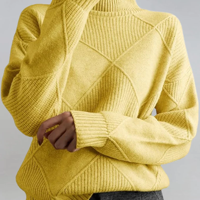 Lauren Suéter de Cuello Alto