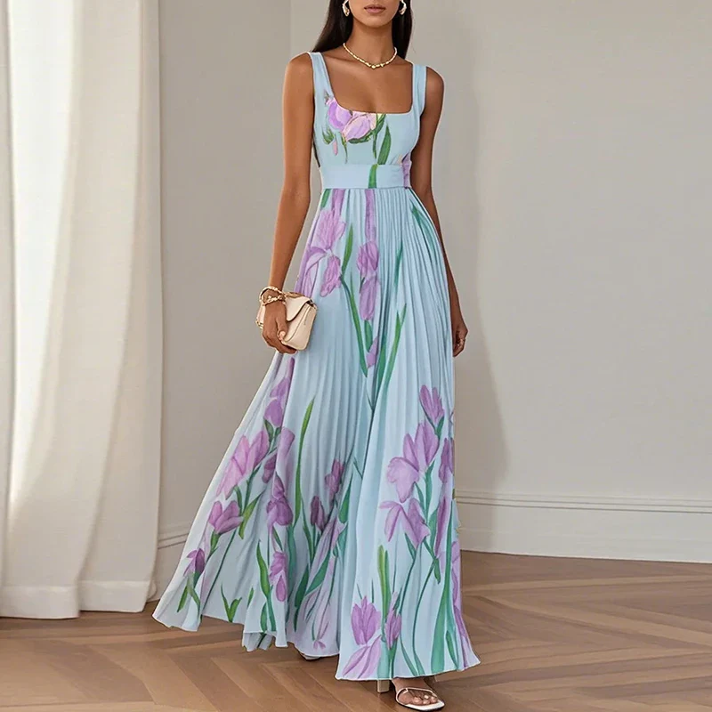 Isabel Vestido Maxi Floral Elegante