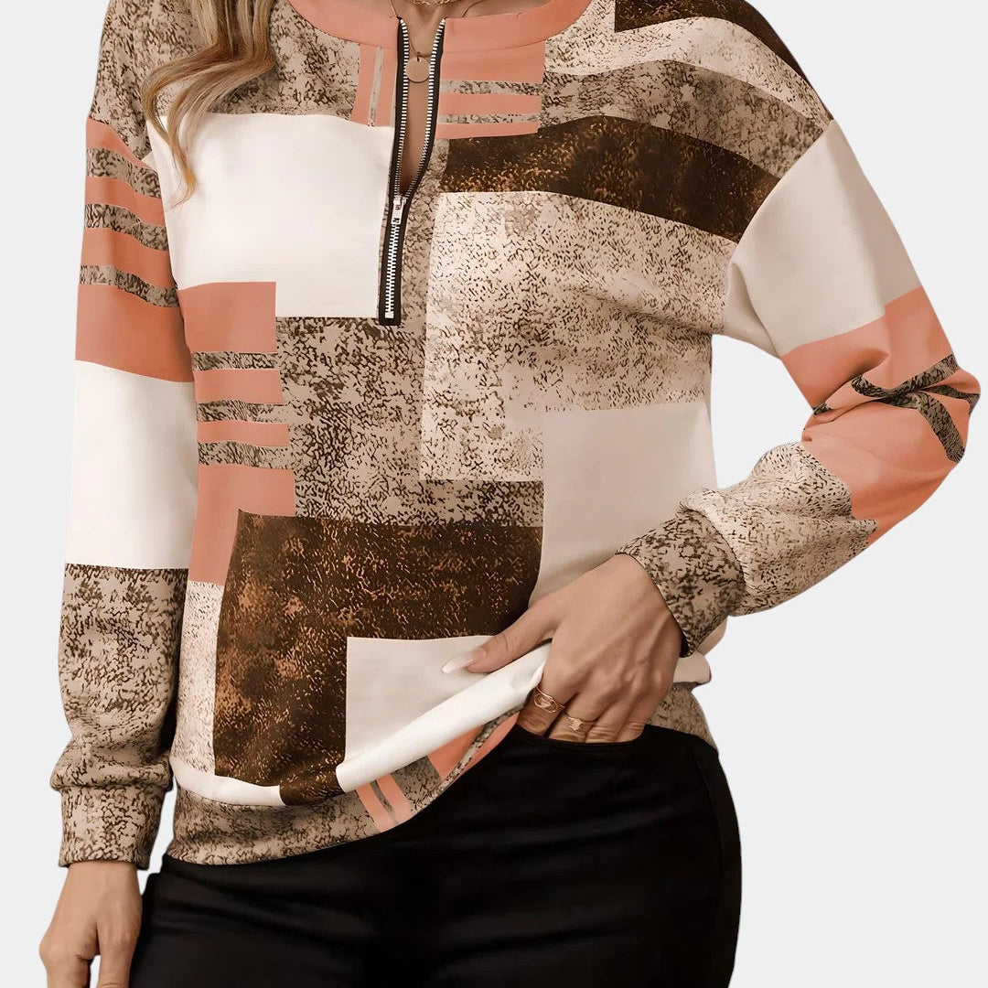 Mira Top Chic Estilo Vintage