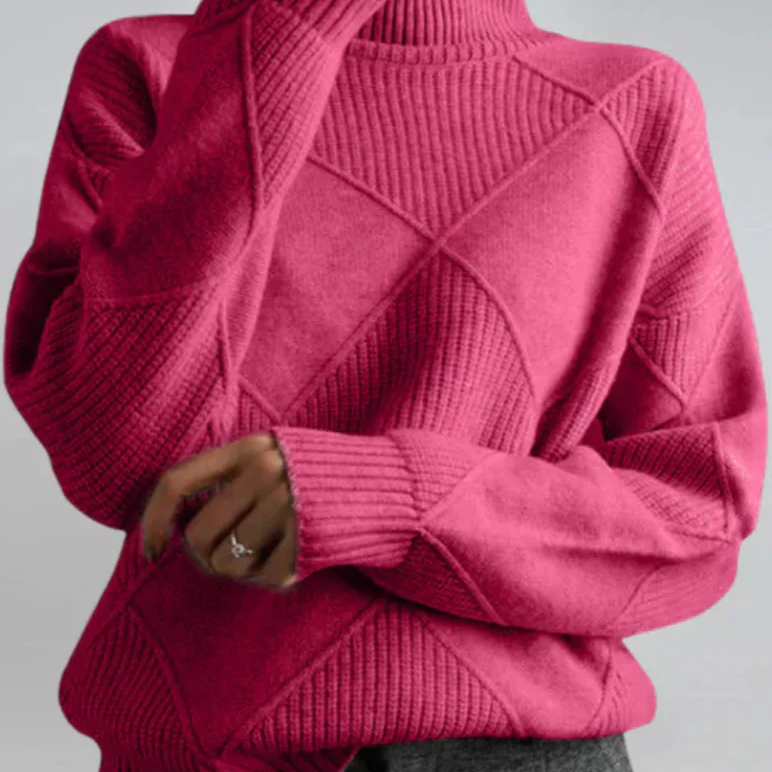 Lauren Suéter de Cuello Alto